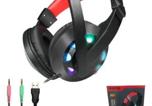 Auricular gamer misde a65 con micrófono y led
