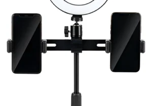 Aro de luz led de 16cm con soporte pie