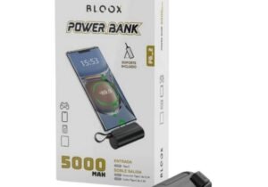 Power Bank BLOOX PB_2 5.000mAh Entrada-Salida Tipo C Negro
