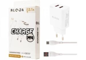 Cargador BLOOX 2 USB 3.1A + Cable microUSB (BL-TCA-M4)